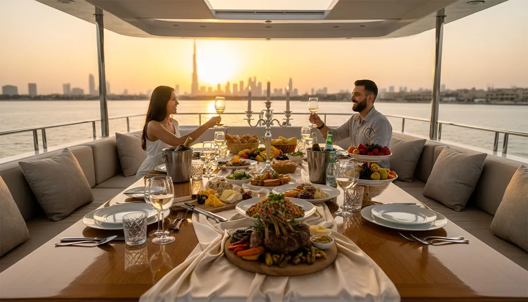 Yacht Catering in Dubai