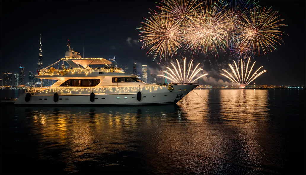 New Year Yacht Party Dubai